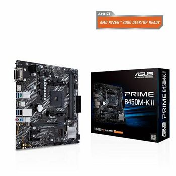 Matična Asus PRIME B450M-K II, DDR4, AM4