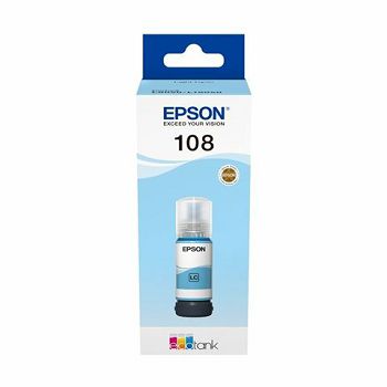 Tinta Epson EcoTank 108 Light Cyan