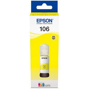 Tinta EPSON EcoTank/ITS 106 yellow