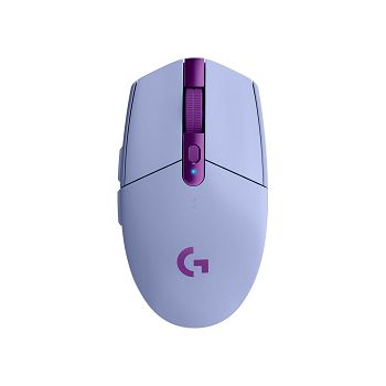 Miš LOGITECH Gaming G305 Lightspeed, bežični, optički, 12000dpi, lilac, USB