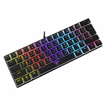 WHITE SHARK gaming mehanička tipkovnica GK-2202 ASHIKO HR crna pl sw