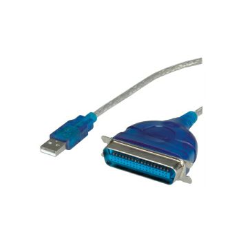 Roline VALUE pretvarač USB2.0 - Parallel IEEE1284 (Centronics 36), 1.8m