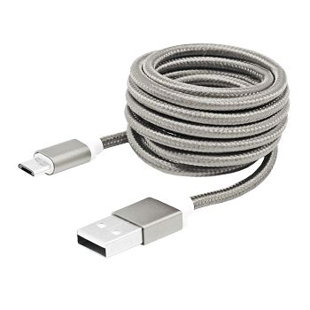 BIT FORCE presvučeni kabel USB A-MICRO USB M/M 1,5m bijeli