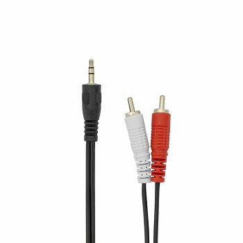 BIT FORCE kabel 3,5MM-2XRCA M/M 2m