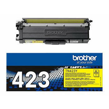 BROTHER TN423Y Toner Cartridge Yellow HC