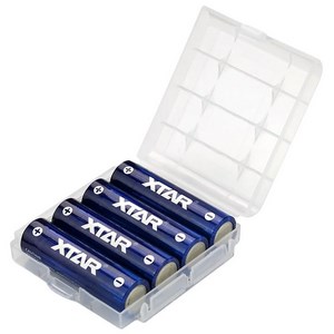 Rechargeable batteries R06 / AA 1,5V Xtar 2500mAh (box of 4 pcs) with protection