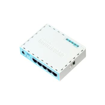 Mikrotik RB750Gr3, hEX, Dual Core 880MHz MHz CPU, 256MB RAM, 5×Gigabit LAN, USB, RouterOS L4, plastično kućište, PSU