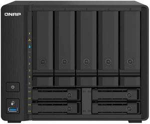 QNAP NAS for 9 disks, 4GB RAM, 2x 10Gb SFP +, 2x 2.5Gb network