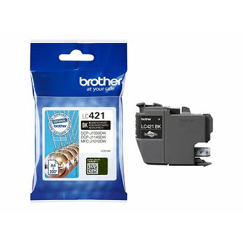 BROTHER 200-page Black ink cartridge