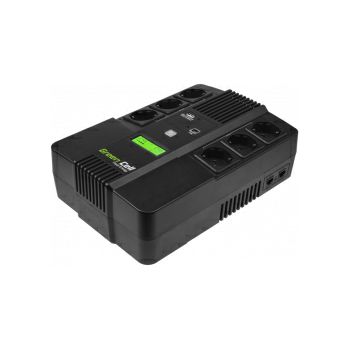 Green Cell UPS AiO 600VA/360W, Line Interactive AVR, LCD