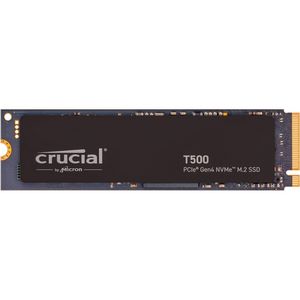 Crucial T500 NVMe SSD, PCIe 4.0 M.2 Typ 2280 - 500 GB mit Kühlkörper-CT500T500SSD8