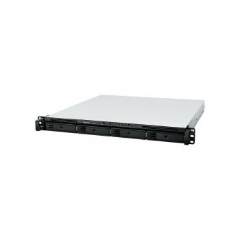 Synology RS822RP+ Rackstation 4-bay NAS server, 2.5"/3.5" HDD/SSD podrška, 2GB DDR3, 4×G-LAN/2×USB3.2/eSATA, Wake on LAN/WAN, Redundant Power Supply