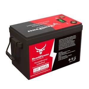 12V 200Ah LiFePO4 Battery Pack (150A)