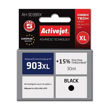 ActiveJet black ink HP 903 XL T6M15AE