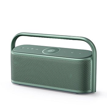 Anker Soundcore portable Bluetooth speaker Motion X600, green.