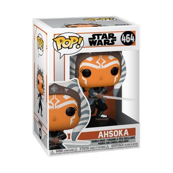 FUNKO POP STAR WARS: MANDALORIAN - AHSOKA W/ SABERS - 889698545273