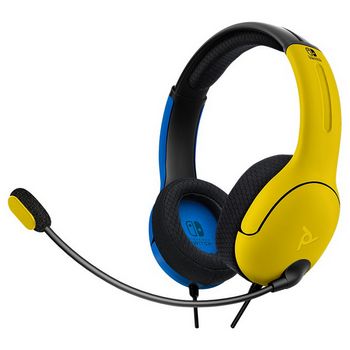 PDP NINTENDO SWITCH WIRED HEADSET LVL40 YELLOW / BLUE - 708056068066