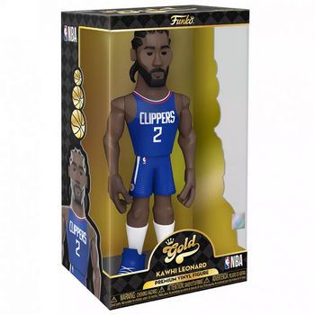 FUNKO GOLD 12" NBA: CLIPPERS- KAWHI LEONARD W/CHASE - 889698645492