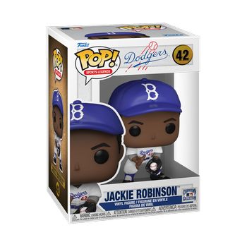 FUNKO POP ICONS: JACKIE ROBINSON W/BRONZE CHASE - 889698594189