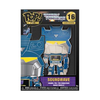 FUNKO POP PIN: TRANSFORMERS - SOUNDWAVE - 671803409491