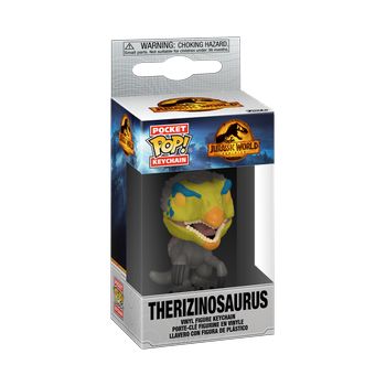 FUNKO POCKET POP KEYCHAIN Jurassic World 3 therizinosaurus  - 889698552981