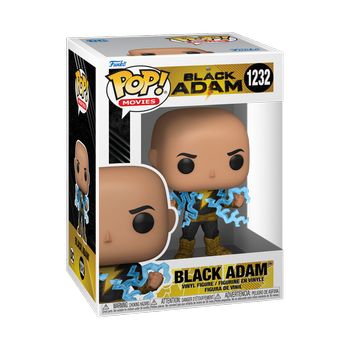 FUNKO POP MOVIES: BLACK ADAM - BLACK ADAM W/GLOW CHASE - 889698641890