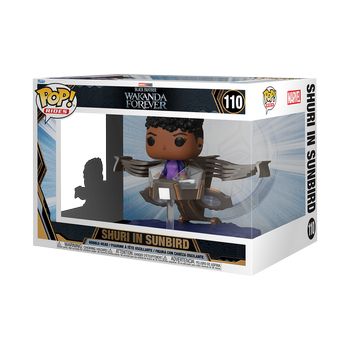 FUNKO POP RIDES SUPER DELUXE: BLACK PANTHER - SHURI IN SUNBIRD - 889698639477