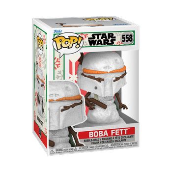 FUNKO POP: STAR WARS - HOLIDAY - BOBA FETT(SNWMN) - 889698643344