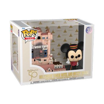 FUNKO POP TOWN: DISNEY - TOWN OF TERROR W/ MICKEY - 889698643771