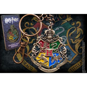 NOBLE COLLECTION Harry Potter Hogwarts crest keychain - 849421002503