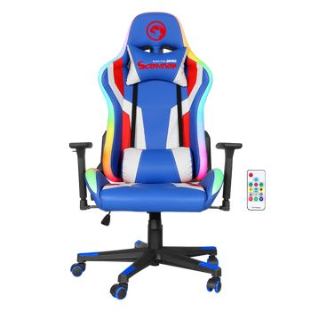 MARVO CH-128BL GAMING CHAIR RGB - 6932391907443