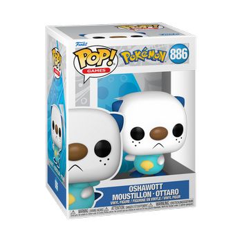 FUNKO POP GAMES: POKEMON - OSHAWOTT (EMEA) - 889698690782