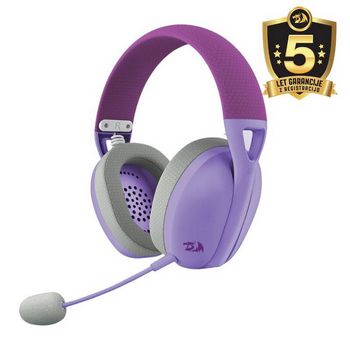 HEADSET - REDRAGON IRE H848 WIRELESS PURPLE - 6950376719218