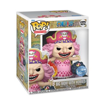 FUNKO POP ANIMATION: ONE PIECE - BIG MOM W/HOMIES 6" (SP) - 889698627009