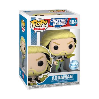 FUNKO POP HEROES: JUSTICE LEAGUE - AQUAMAN (SP) - 889698666183