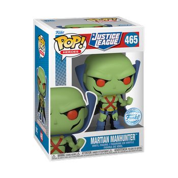 FUNKO POP HEROES: JUSTICE LEAGUE - MARTIAN MANHUNTER (SP) - 889698666190