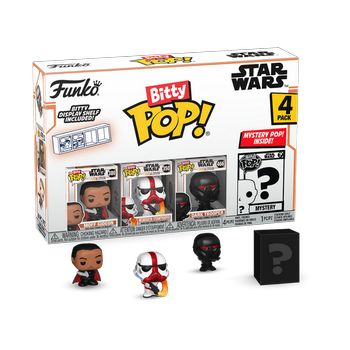 FUNKO BITTY POP: MANDALORIAN 4PK - MOFF GIDEON? - 889698754545