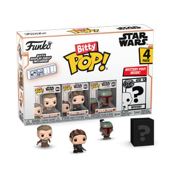 FUNKO BITTY POP: MANDALORIAN 4PK - MARSHAL - 889698754538