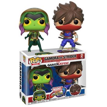 POP! Figura 2-PACK: CAPCOM VS. MARVEL: GAMORA VS STRIDER - 889698227766