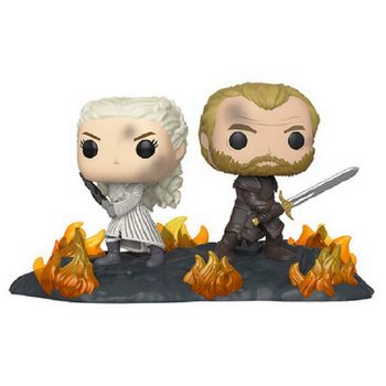 FUNKO POP MOMENT: GAME OF THRONES - DAENERYS & JORAH B2B W/SWORDS - 889698448246