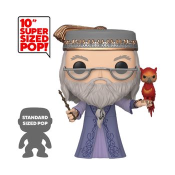 FUNKO POP HP: HARRY POTTER - 10" DUMBLEDORE W/FAWKES - 889698480383