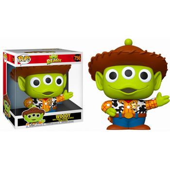 FUNKO POP DISNEY: PIXAR ALIEN REMIX - 10" WOODY - 889698483445