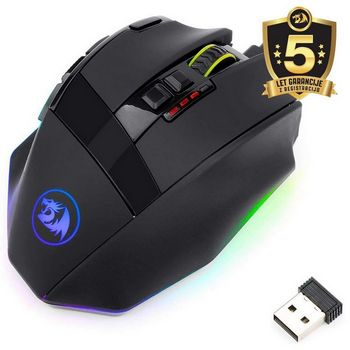 MOUSE - REDRAGON WIRELESS SNIPER PRO M801P-RGB - 6950376776099