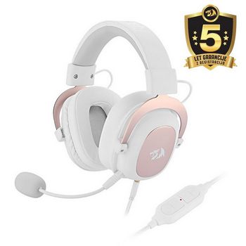 REDRAGON H510W ZEUS 2 HEADSET WHITE - 6950376778840