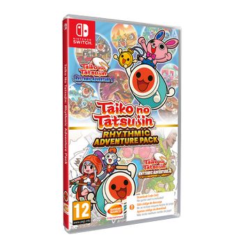 Taiko no Tatsujin: Rhythmic Adventure Pack (Nintendo Switch) - 3391892013276