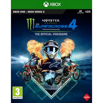 Monster Energy Supercross: The Official Videogame 4 (Xbox One) - 8057168501957