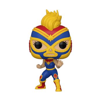 FUNKO POP MARVEL: LUCHA LIBRE - CAPTAIN MARVEL - 889698538725