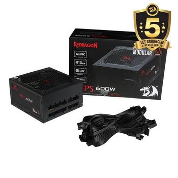 REDRAGON GC-PS003 FULL MODULAR PSU 600W - 6950376753595