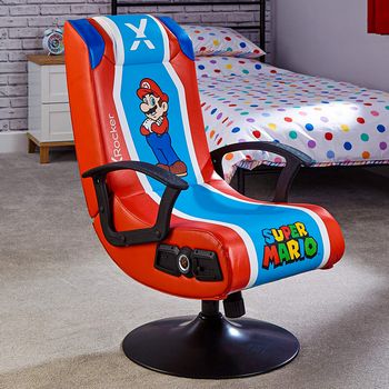 X ROCKER OFFICIAL NINTENDO SUPER MARIO 2.1 GAMING CHAIR - 094338201086