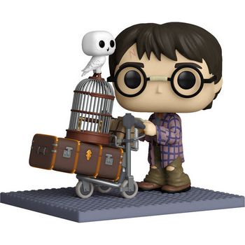 FUNKO POP DELUXE: HP ANNIVERSARY- HARRY PUSHING TROLLEY - 889698573603